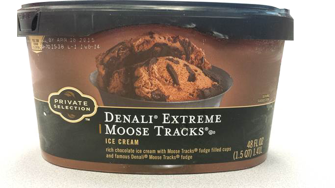 Select Containers of Private Selection Denali Extreme Moose Tracks Ice Cream Recalled for Undeclared Allergen (Peanut)